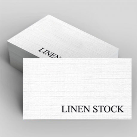 Uncoated Linen Business Cards